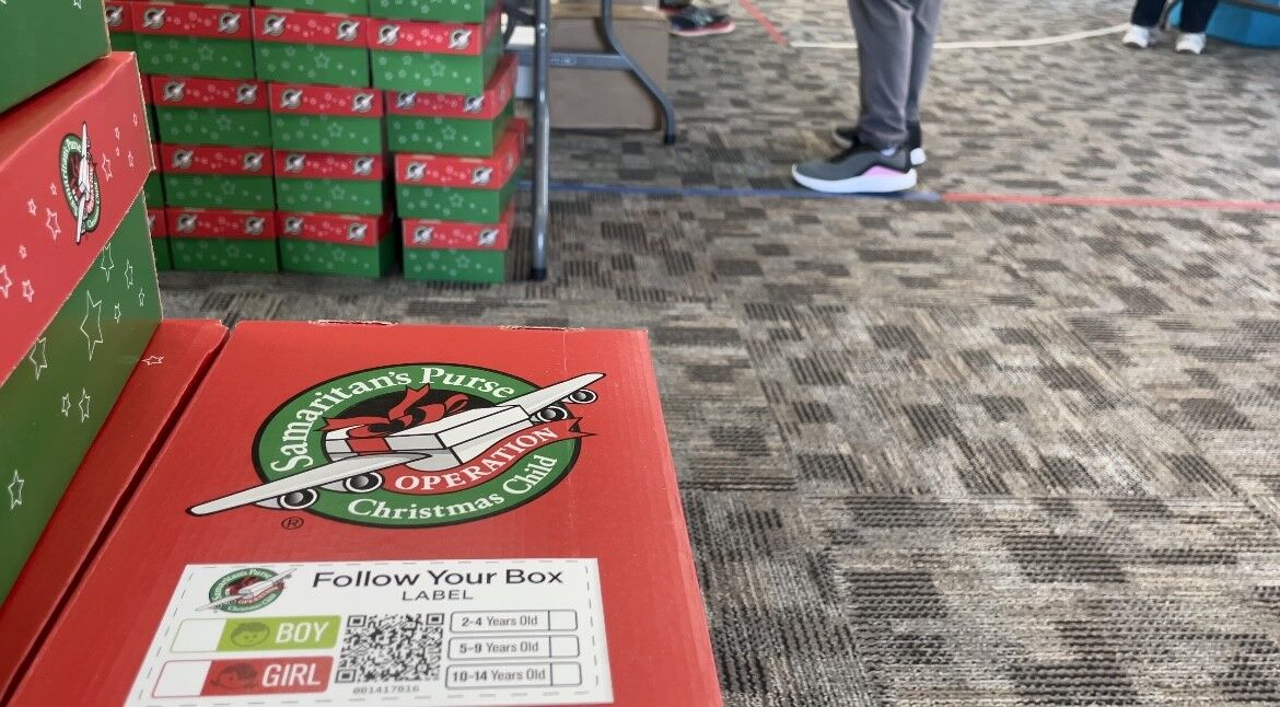Operation Christmas Child Shoe box